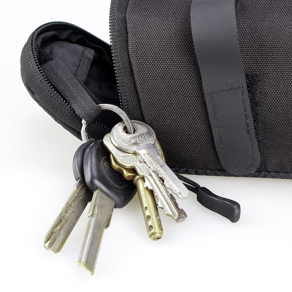 Nylon Bicycle Saddle Bag Waterproof Mountain Bike Saddle Storage Seat Rear Tool Pouch Bag Saddle Outdoor Cycling MTB Accessories