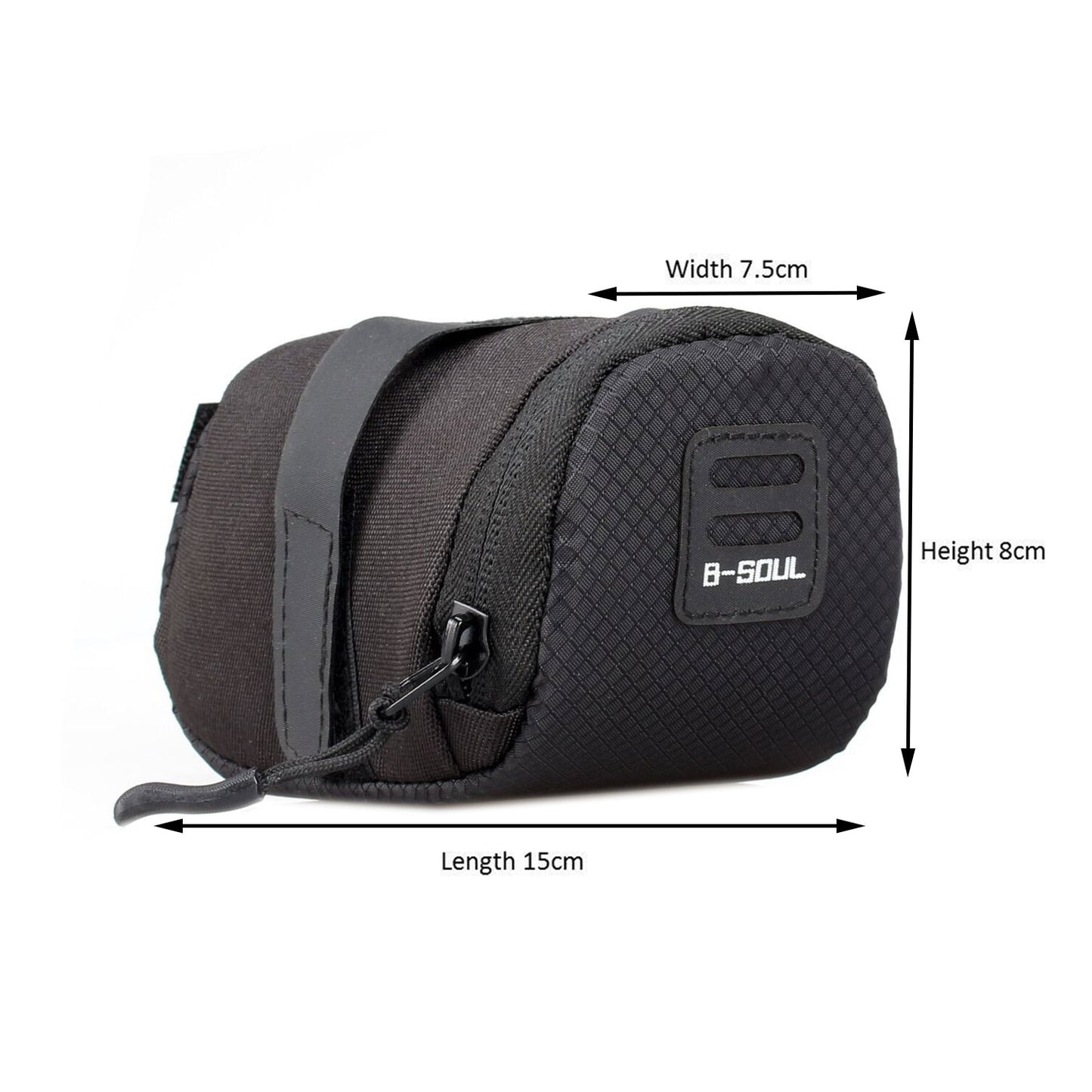 Nylon Bicycle Saddle Bag Waterproof Mountain Bike Saddle Storage Seat Rear Tool Pouch Bag Saddle Outdoor Cycling MTB Accessories