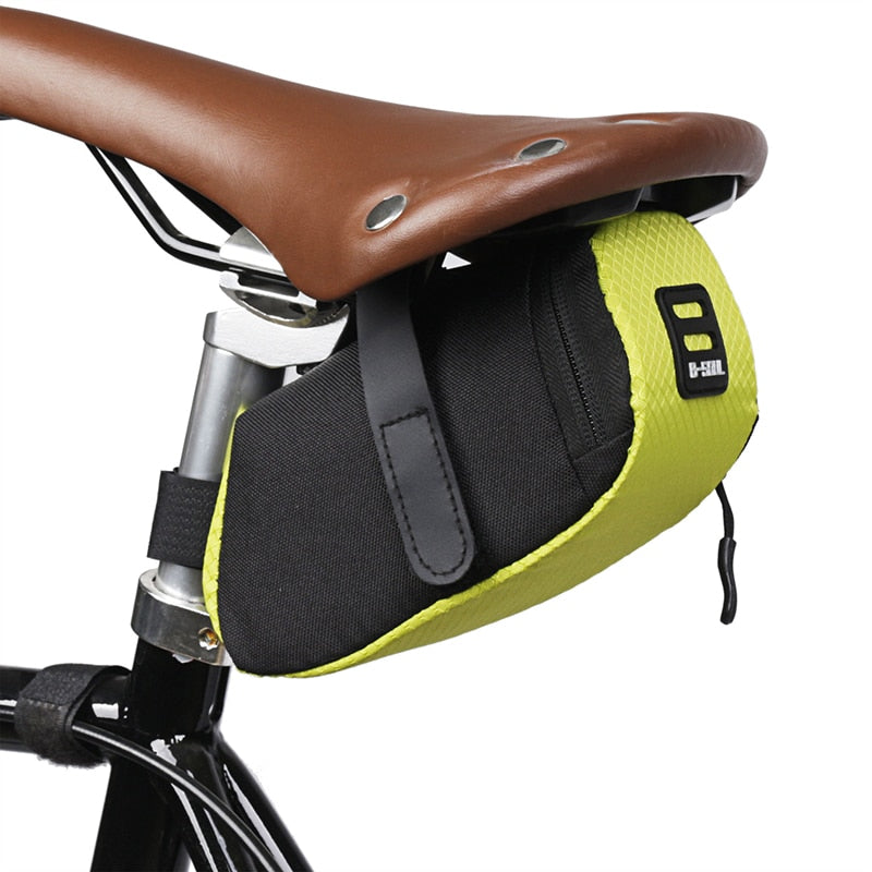 Nylon Bicycle Saddle Bag Waterproof Mountain Bike Saddle Storage Seat Rear Tool Pouch Bag Saddle Outdoor Cycling MTB Accessories