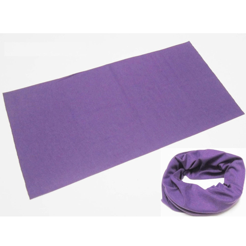 Outdoor Sport Scarf Neck Warmer Unisex Women Men Tube Face Scarf Hiking Cycling Face Head Wrap Cover Bandana Balaclava Headband