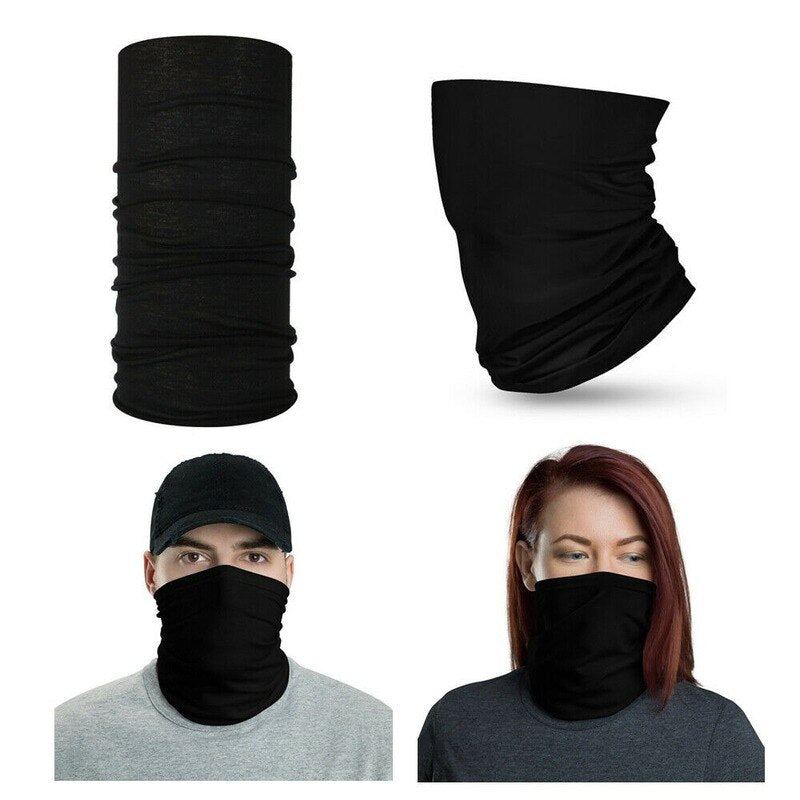 Outdoor Sport Scarf Neck Warmer Unisex Women Men Tube Face Scarf Hiking Cycling Face Head Wrap Cover Bandana Balaclava Headband