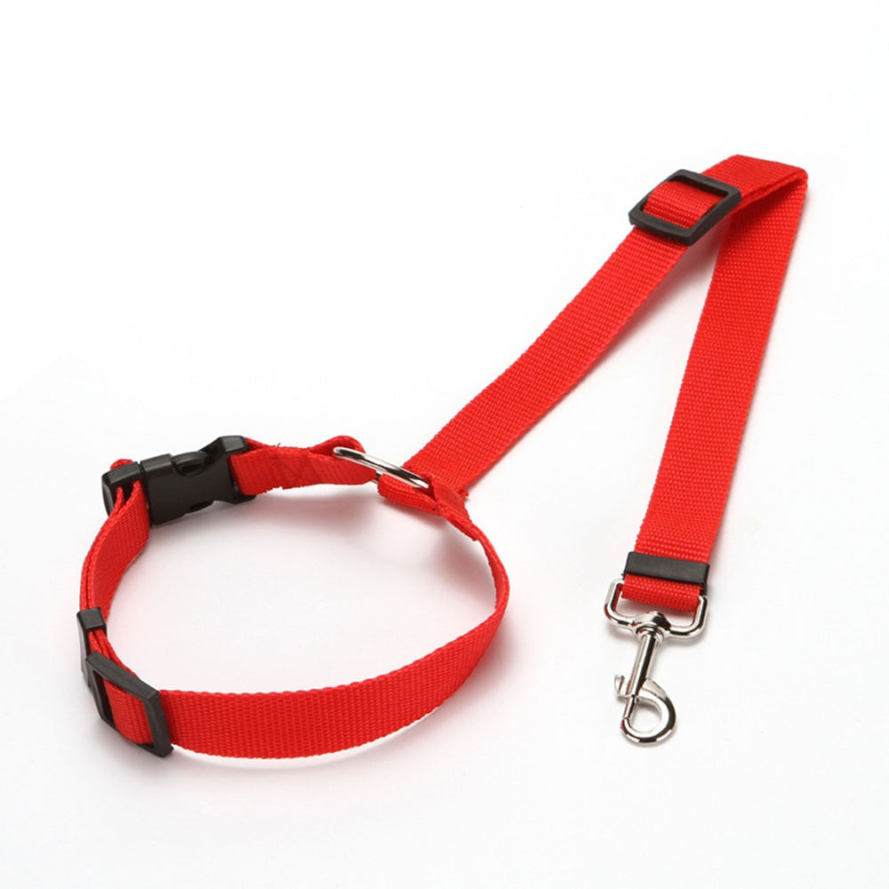 Pet Products Universal Practical Cat Dog Safety Adjustable Car Seat Belt Harness Leash Puppy Seat-belt Travel Clip Strap Leads - Vlad's Bike Bits