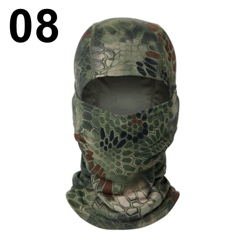 Tactical Balaclava Bike Cycling Full Face Neck Scarf Head Warm Outdoor Hunting Cycling Hiking Army Military Bandana Skiing Scarf