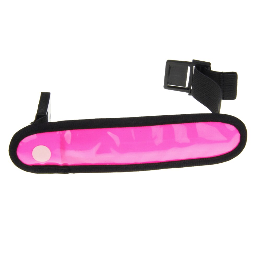 LED Luminous Night Running Armband Bike Light Safety Warning Outdoor Sports Reflective Belt Strap Snap Flash Arm Band Bracelet