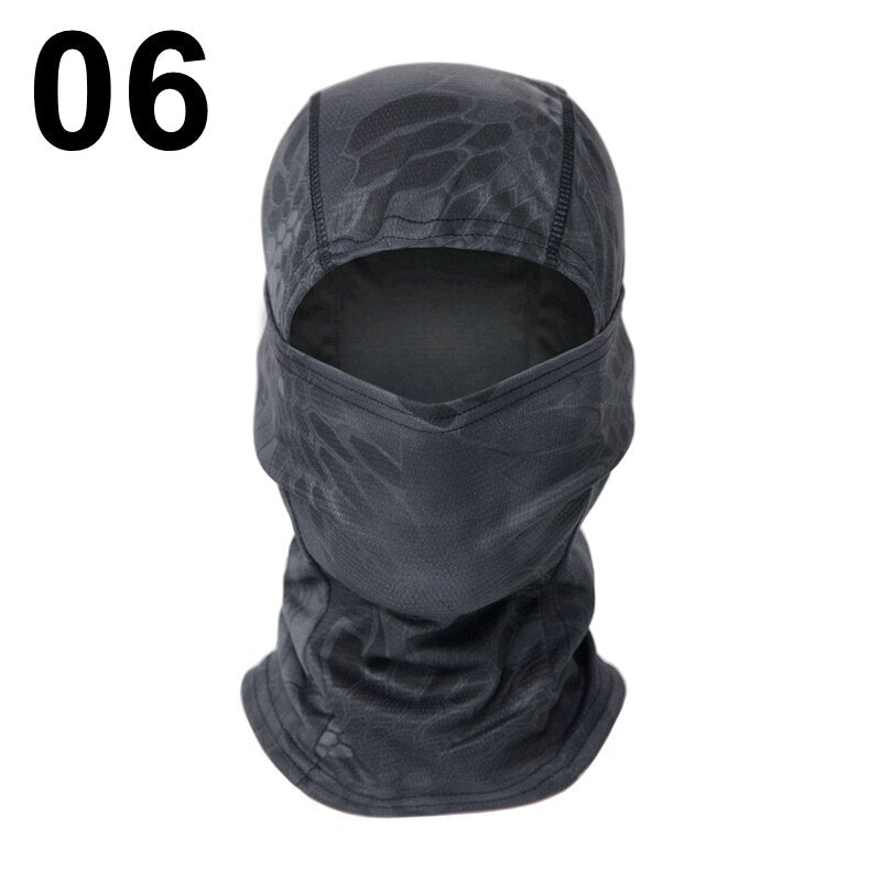 Tactical Balaclava Bike Cycling Full Face Neck Scarf Head Warm Outdoor Hunting Cycling Hiking Army Military Bandana Skiing Scarf