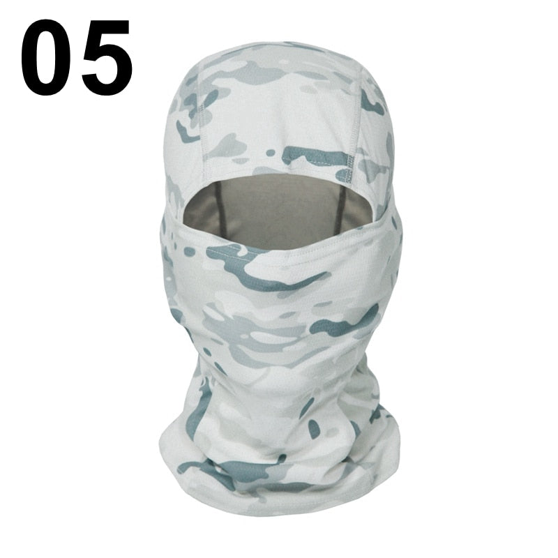 Tactical Balaclava Bike Cycling Full Face Neck Scarf Head Warm Outdoor Hunting Cycling Hiking Army Military Bandana Skiing Scarf