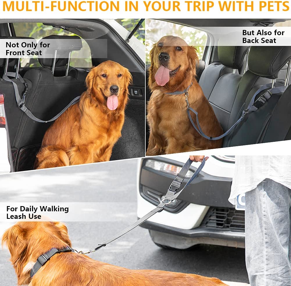 Pet Products Universal Practical Cat Dog Safety Adjustable Car Seat Belt Harness Leash Puppy Seat-belt Travel Clip Strap Leads - Vlad's Bike Bits