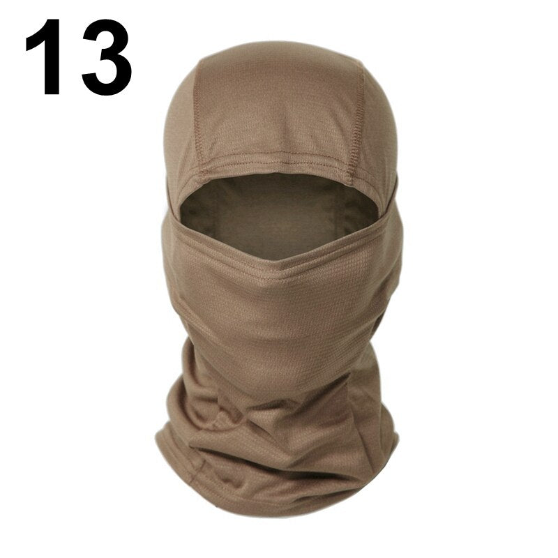 Tactical Balaclava Bike Cycling Full Face Neck Scarf Head Warm Outdoor Hunting Cycling Hiking Army Military Bandana Skiing Scarf