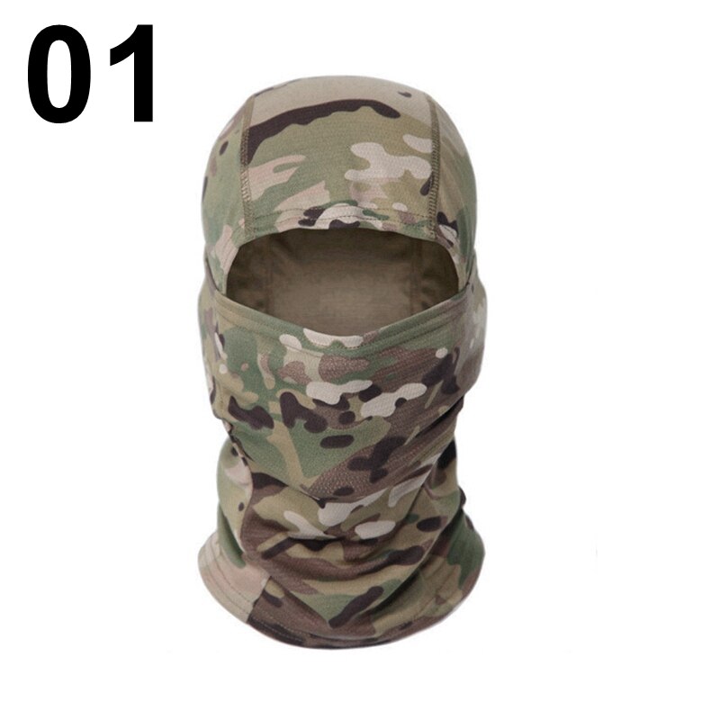 Tactical Balaclava Bike Cycling Full Face Neck Scarf Head Warm Outdoor Hunting Cycling Hiking Army Military Bandana Skiing Scarf
