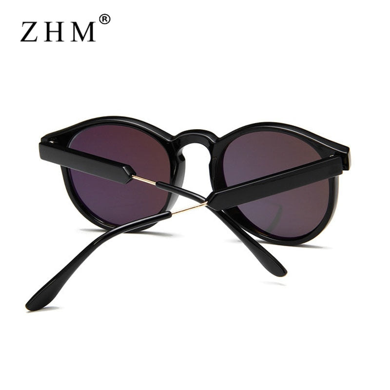 2022 Retro Round Sunglasses Women Men Brand Design Transparent Female Sun Glasses Men Oculos De Sol Feminino Lunette Soleil