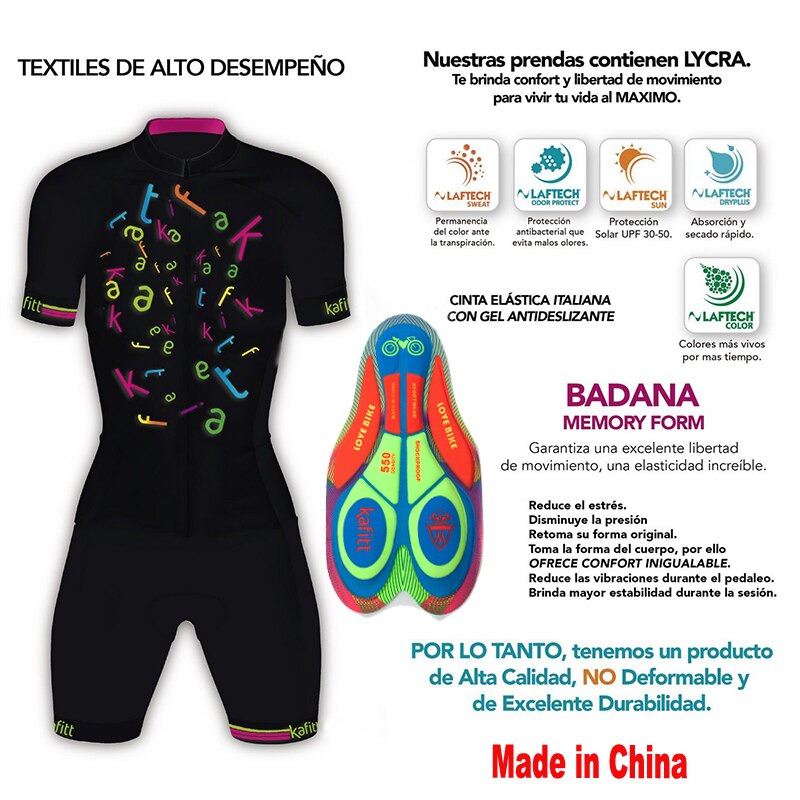 KAFITT ladies new cycling short-sleeved jumpsuit - fitness/sports Activewear - Information