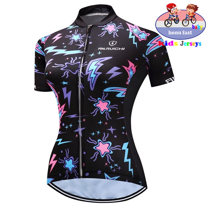 2023 Kids Cycling Jersey Wear Short Sleeves Cycling Set Children Bike Clothing Ropa Ciclismo Girl Cycling Clothing Sports Suit