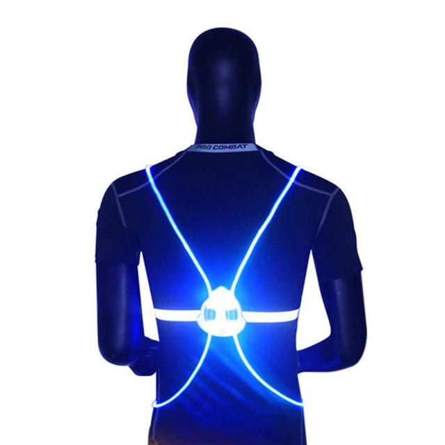 Hi-Viz Bicycle Safety Vest for Night Cycling and Outdoor Activities - Reflective/LED/360 degree visibility - Vlad's Bike Bits