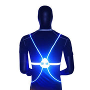 Hi-Viz Bicycle Safety Vest for Night Cycling and Outdoor Activities - Reflective/LED/360 degree visibility - Vlad's Bike Bits