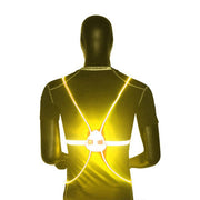 Hi-Viz Bicycle Safety Vest for Night Cycling and Outdoor Activities - Reflective/LED/360 degree visibility - Vlad's Bike Bits