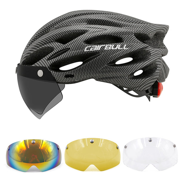 Cycling Helmet Light Road Mtb Mountain Bike Bicycle Led Helmet 54-62cm for Men Women Visored Bicycle Helmet Casco Accesorios - Vlad's Bike Bits