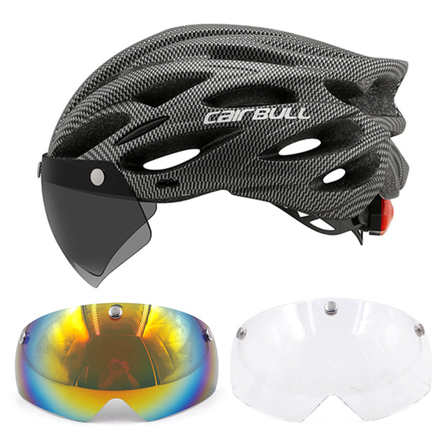 Cycling Helmet Light Road Mtb Mountain Bike Bicycle Led Helmet 54-62cm for Men Women Visored Bicycle Helmet Casco Accesorios - Vlad's Bike Bits