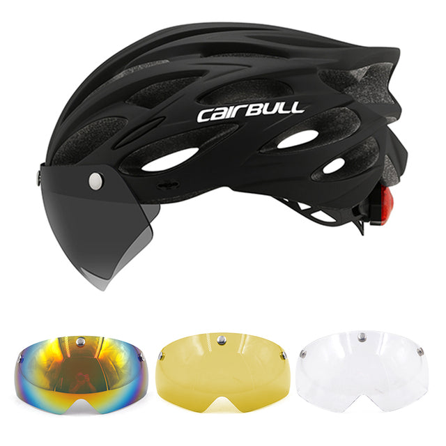 Cycling Helmet Light Road Mtb Mountain Bike Bicycle Led Helmet 54-62cm for Men Women Visored Bicycle Helmet Casco Accesorios - Vlad's Bike Bits
