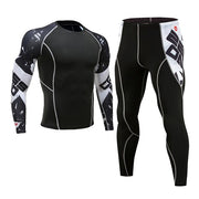 Gym Men's Running Fitness Sportswear Athletic Physical Training Clothes Sports Suits Workout Jogging Rashguard Men's Kit - Vlad's Bike Bits