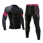 Gym Men's Running Fitness Sportswear Athletic Physical Training Clothes Sports Suits Workout Jogging Rashguard Men's Kit - Vlad's Bike Bits