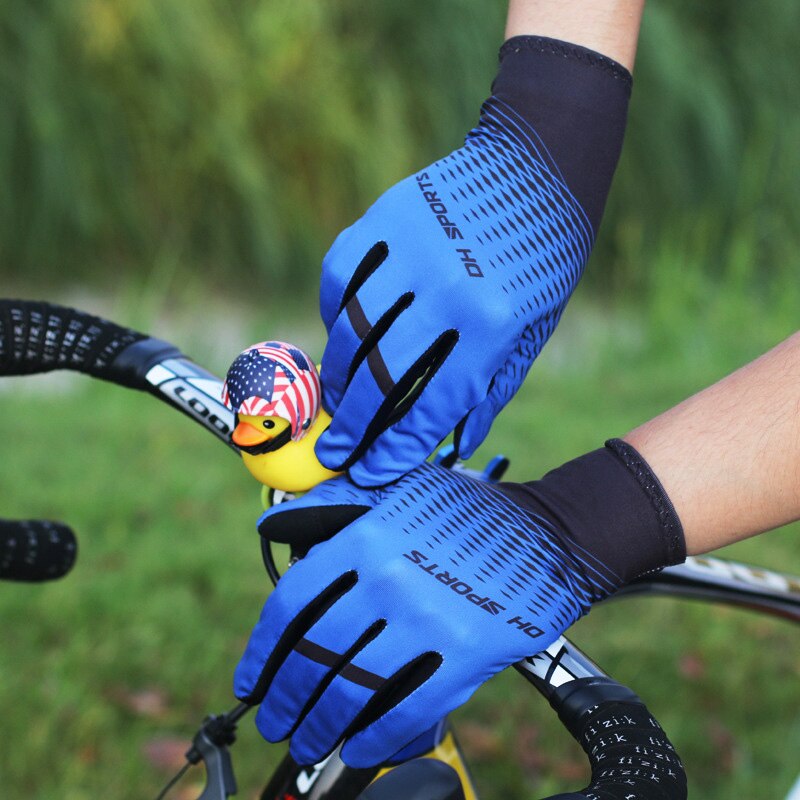 New Full Finger Cycling Gloves With Socks Sport Shockproof Anti Slip MTB Touch Screen - Vlad's Bike Bits