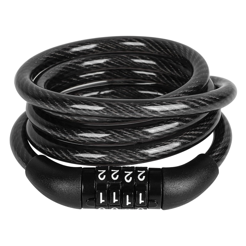 WEST BIKING Bike Cable Lock - Anti Theft - Key or Code - Bicycle Security Accessories - Vlad's Bike Bits