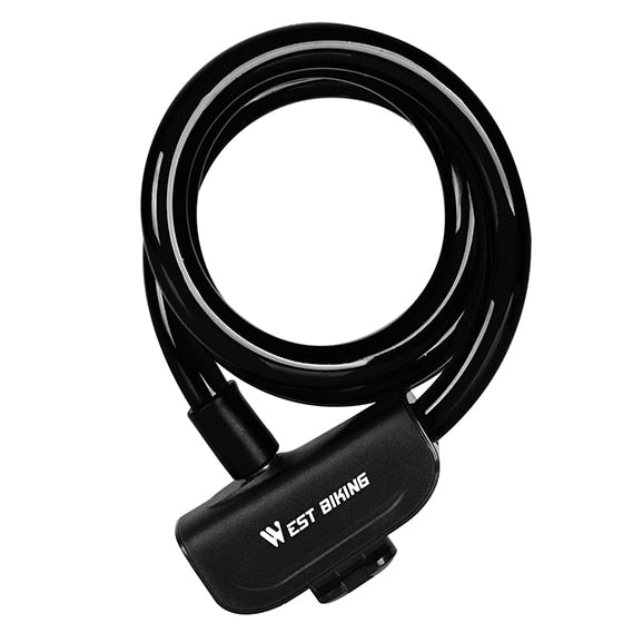 WEST BIKING Bike Cable Lock - Anti Theft - Key or Code - Bicycle Security Accessories - Vlad's Bike Bits