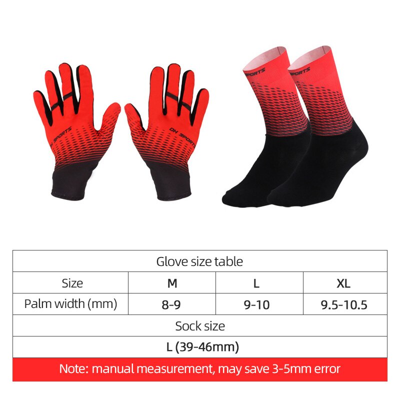 New Full Finger Cycling Gloves With Socks Sport Shockproof Anti Slip MTB Touch Screen - Vlad's Bike Bits