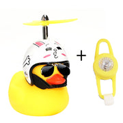 Small "Yellow Duck" Bicycle Bell with Luminous Light effect and Airscrew Propellor Helmet - Vlad's Bike Bits