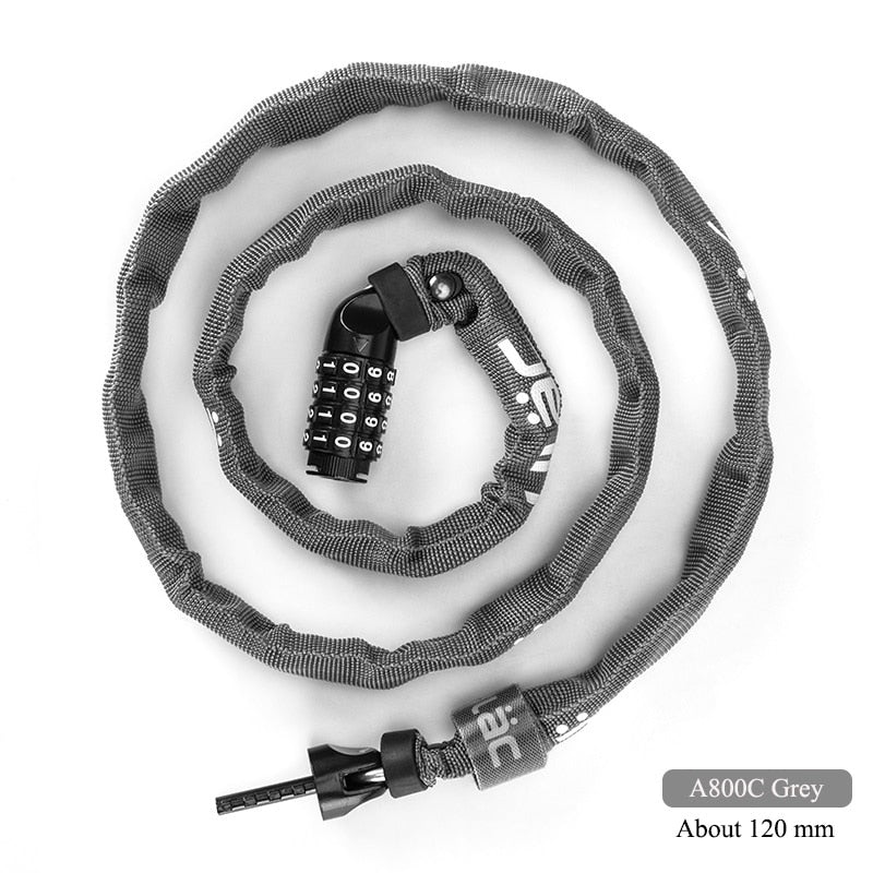 ULAC Bicycle Anti-theft Password Chain/Lock - Ultra-light/Portable/Sturdy - Bicycle Security Accessories - Vlad's Bike Bits