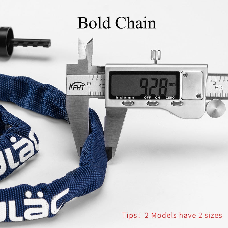 ULAC Bicycle Anti-theft Password Chain/Lock - Ultra-light/Portable/Sturdy - Bicycle Security Accessories - Vlad's Bike Bits