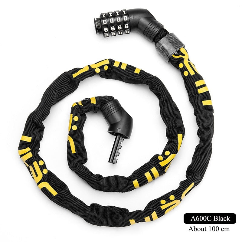 ULAC Bicycle Anti-theft Password Chain/Lock - Ultra-light/Portable/Sturdy - Bicycle Security Accessories - Vlad's Bike Bits