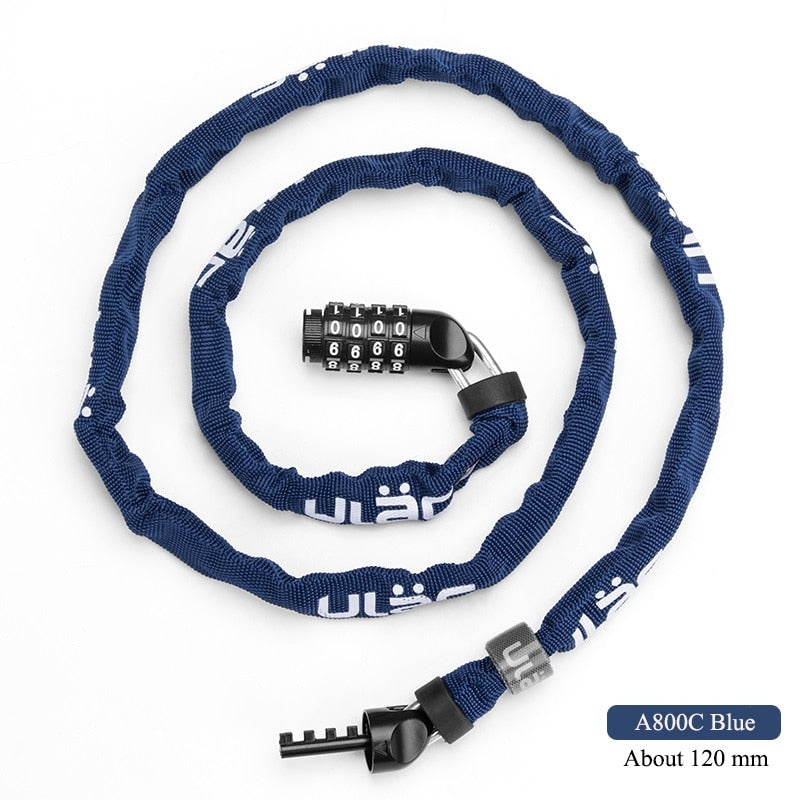 ULAC Bicycle Anti-theft Password Chain/Lock - Ultra-light/Portable/Sturdy - Bicycle Security Accessories - Vlad's Bike Bits