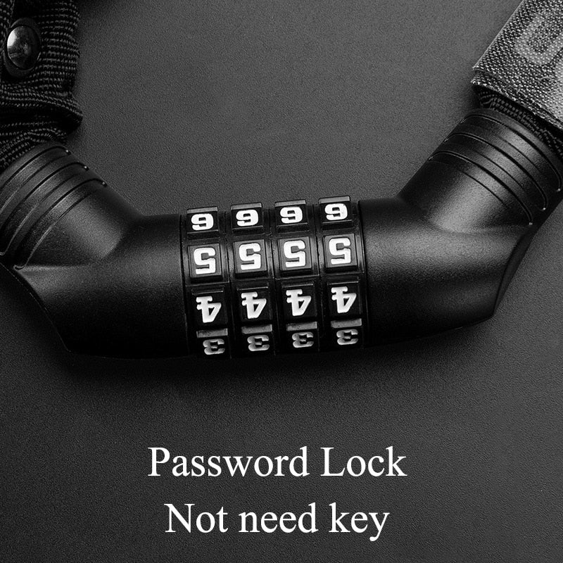 ULAC Bicycle Anti-theft Password Chain/Lock - Ultra-light/Portable/Sturdy - Bicycle Security Accessories - Vlad's Bike Bits