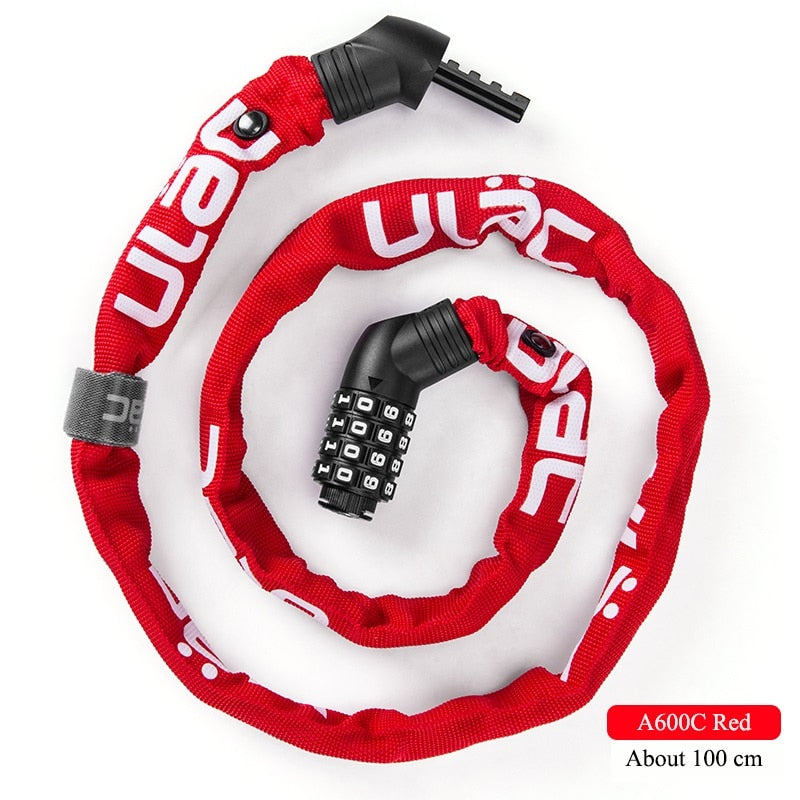 ULAC Bicycle Anti-theft Password Chain/Lock - Ultra-light/Portable/Sturdy - Bicycle Security Accessories - Vlad's Bike Bits