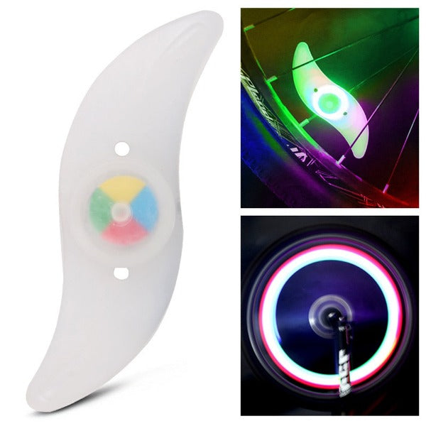 3 Mode LED Neon Bicycle Wheel Spoke Lights - All Colours.