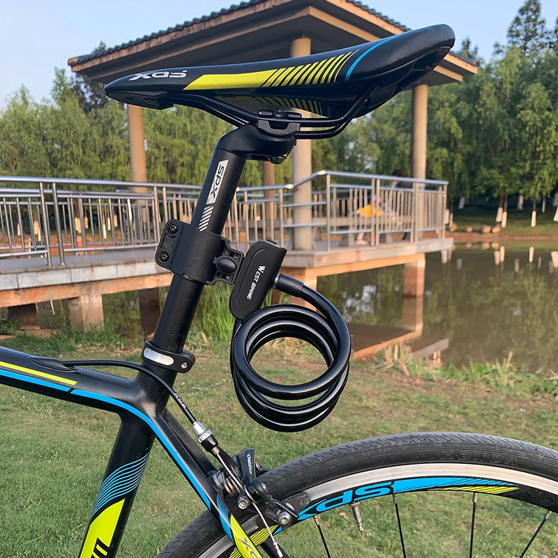 WEST BIKING Bike Cable Lock - Anti Theft - Key or Code - Bicycle Security Accessories - Vlad's Bike Bits