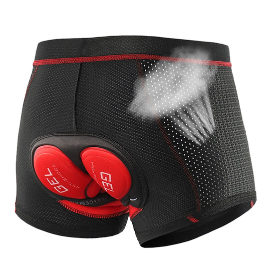 NEWBOLER Breathable Cycling Shorts Cycling Underwear 5D Gel Pad Shockproof Bicycle Underpant MTB Road Bike Underwear Man Shorts - Vlad's Bike Bits