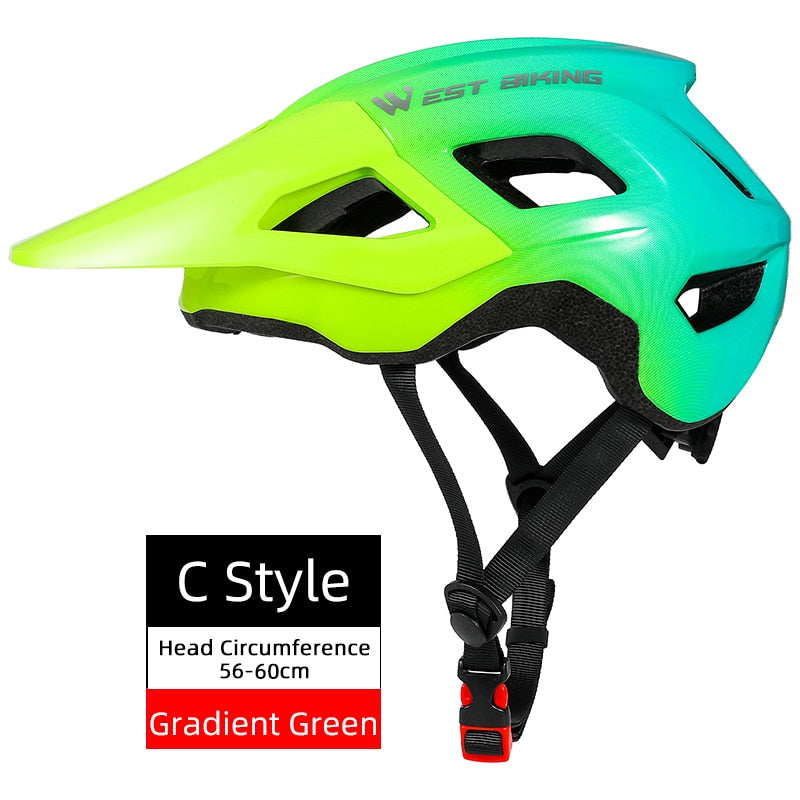 WEST BIKING Ultralight Bike Helmet Safety Sports Cycling Vents Casco Ciclismo Protective Mountain Road Bicycle Men Women Helmet - Vlad's Bike Bits