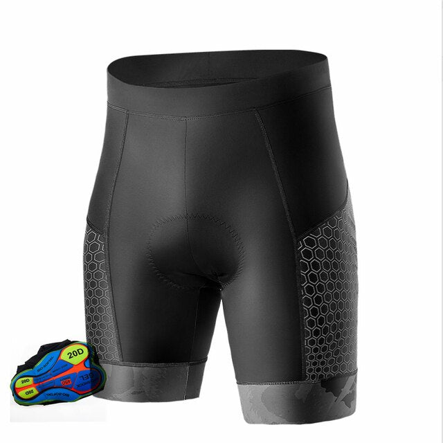 Pro Team 20D Gel Padded Cycling Shorts Men Bicycle short Pants Mtb Bike Trousers Tights Sports Wear Bycicle Clothes - Vlad's Bike Bits