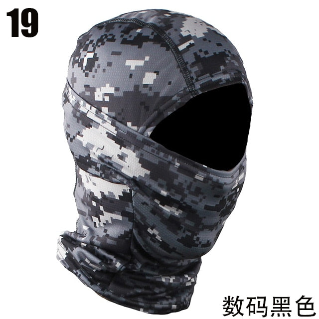Tactical Camouflage Balaclava Full Face Mask Wargame CP Military Hat Hunting Bicycle Cycling Army Multicam Bandana Neck Gaiter - Vlad's Bike Bits