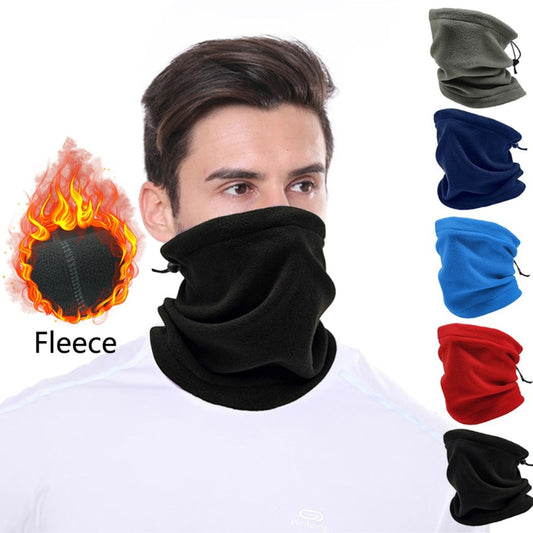 Fleece Neck Male Bandana Neck Warmer Winter Windproof Tube Scarves for face Soft Women Half Mask Gaiter Snowboard