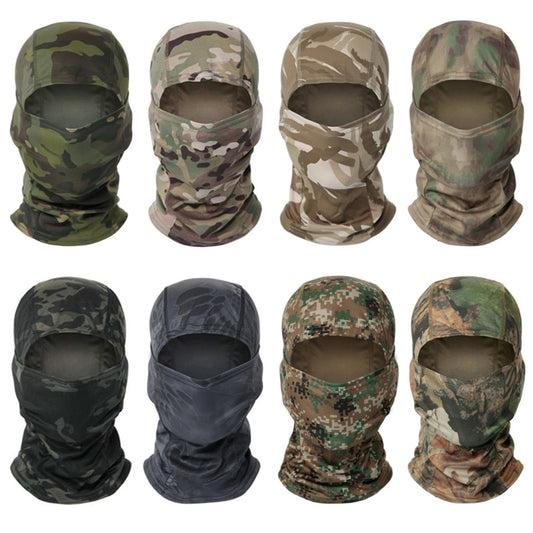 Tactical Camouflage Balaclava Full Face Mask Wargame CP Military Hat Hunting Bicycle Cycling Army Multicam Bandana Neck Gaiter - Vlad's Bike Bits