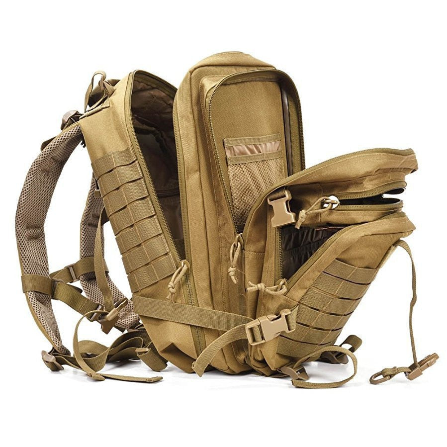 30L/50L 1000D Outdoor Military-style Backpack - Nylon Waterproof Rucksack for Sports/Hiking/Cycling/Trekking - Interior Dertails