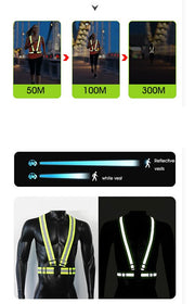 High Viz, Adjustable, Reflective, Road Safety Cycling Vest For Children and Adults - Vlad's Bike Bits