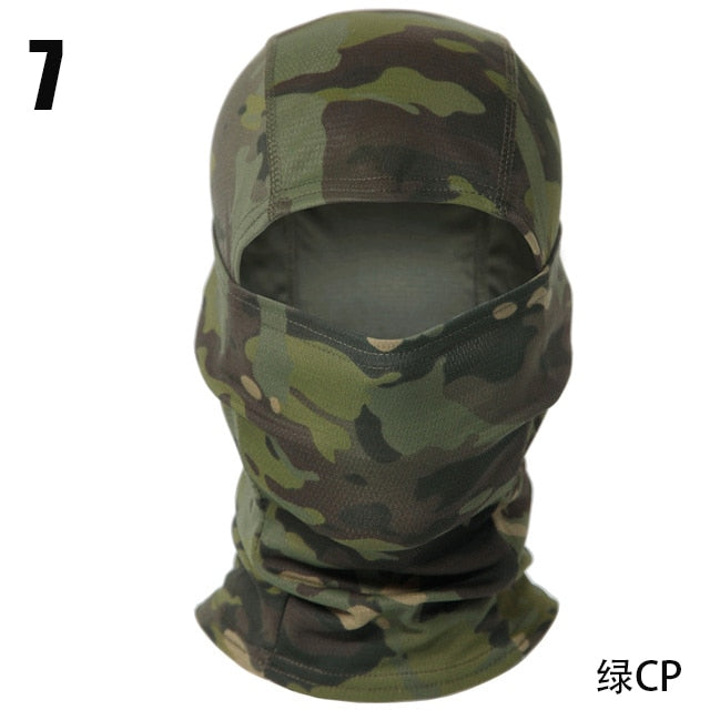 Tactical Camouflage Balaclava Full Face Mask Wargame CP Military Hat Hunting Bicycle Cycling Army Multicam Bandana Neck Gaiter - Vlad's Bike Bits