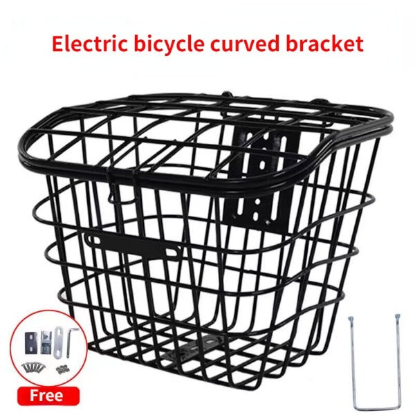 Sturdy Bicycle Front Carrier with Lid - for Pets or Storage