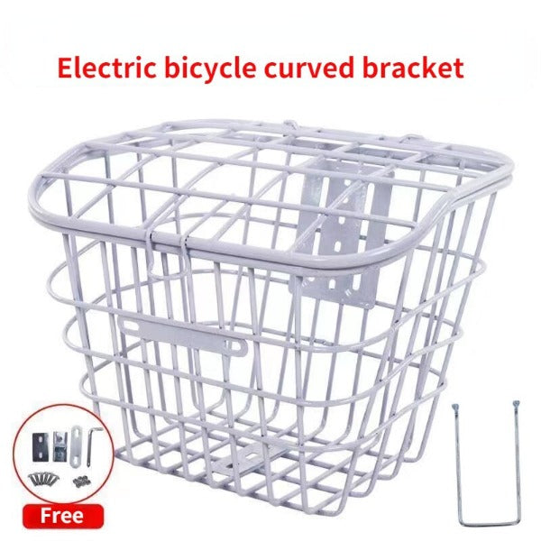Sturdy Bicycle Front Basket/Carrier with Lid - for Pets or Storage