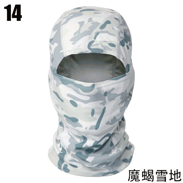 Tactical Camouflage Balaclava Full Face Mask Wargame CP Military Hat Hunting Bicycle Cycling Army Multicam Bandana Neck Gaiter - Vlad's Bike Bits