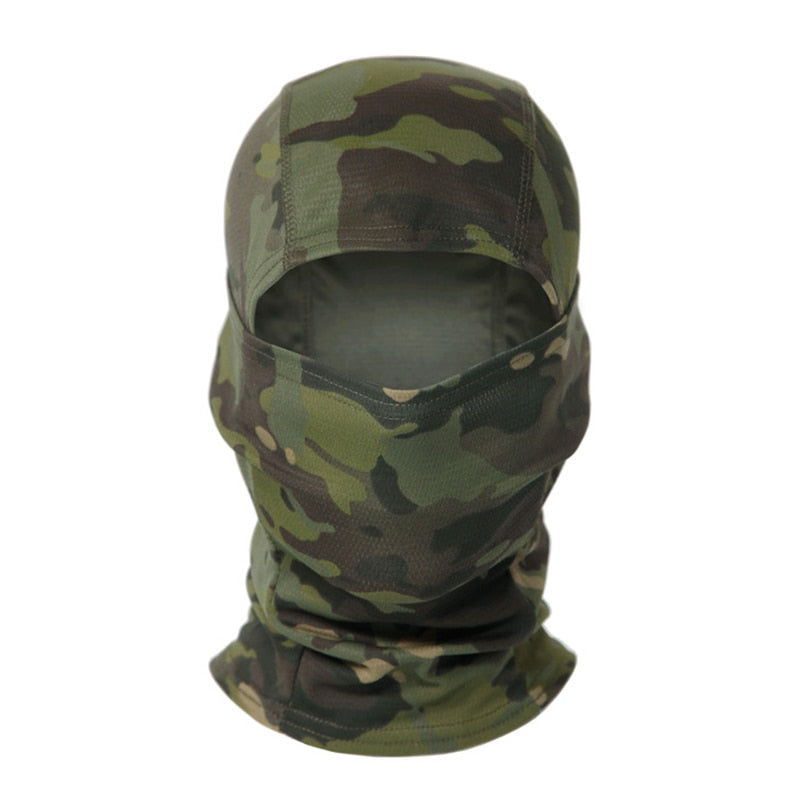 Tactical Camouflage Balaclava Full Face Mask Wargame CP Military Hat Hunting Bicycle Cycling Army Multicam Bandana Neck Gaiter - Vlad's Bike Bits